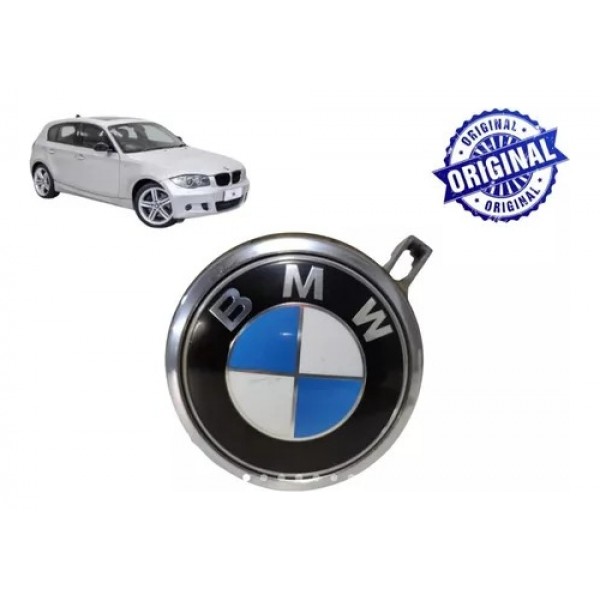 Maçaneta Emblema Tampa Bmw 118i 120i Traseira 2010 2011 Orig Traseira