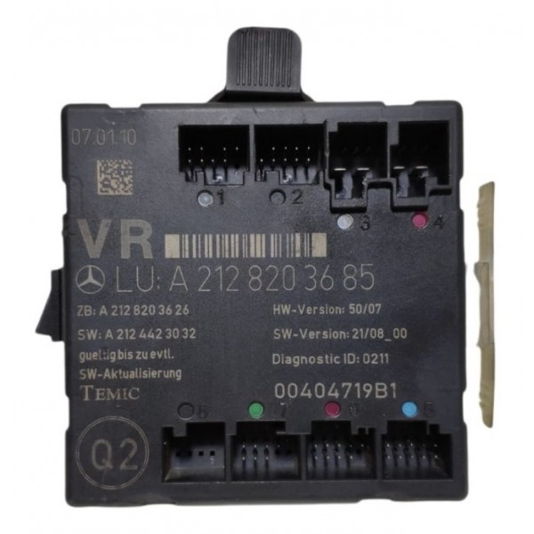 Módulo Porta Mercedes E350 Dianteira Direito Original 2010