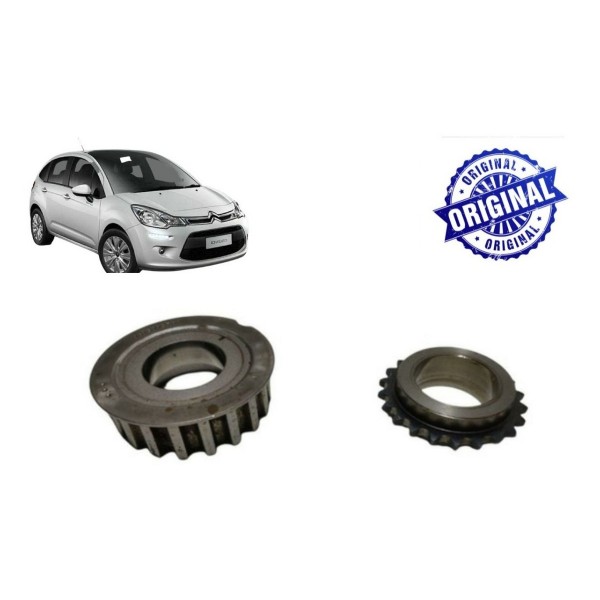 Polia Dentada Virabrequim 208 C3 1.2 3cc 9675873780