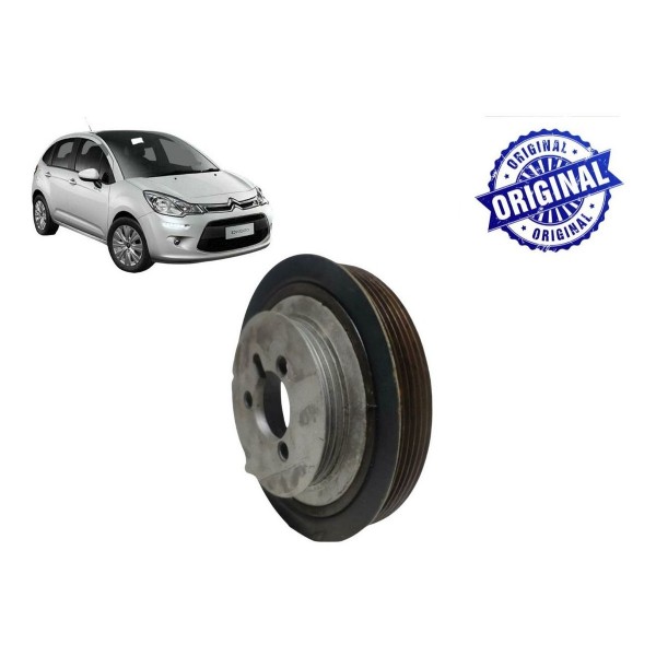 Polia Virabrequim Dupla Citroen C3 Peugeot 208 1.2 3cc