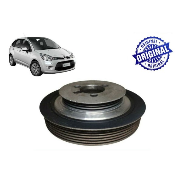 Polia Virabrequim Peugeot 308 208 Citroen C3 E103118a
