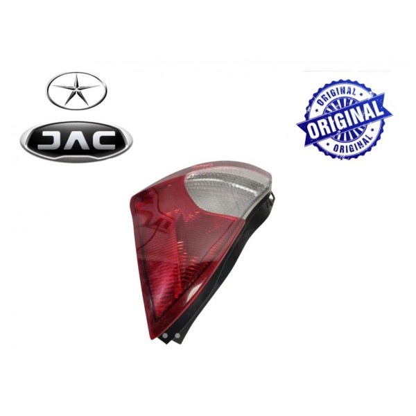 Lanterna Jac J6 Traseira Direito 2011 2012 Recuperada Orig Direito Vermelho