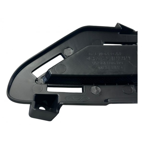 Moldura Grade Parachoque Traseir Chery Tiggo 5x 2022 Direita Preto Fosco