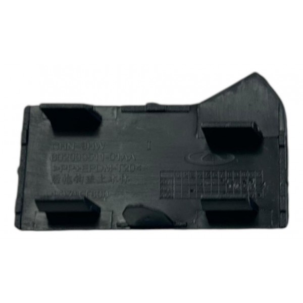 Tampa Reboque Chery Tiggo 5x 2023 2025 Parachoque Traseiro Preto