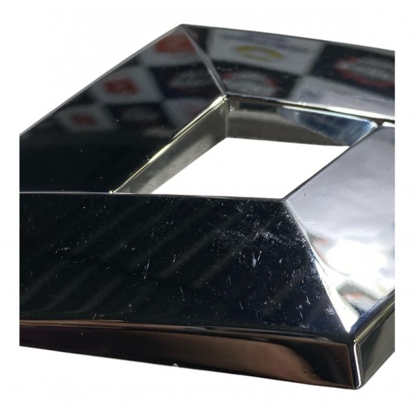 Emblema Tampa Renault Logan Traseira 2012 2014 Cromado