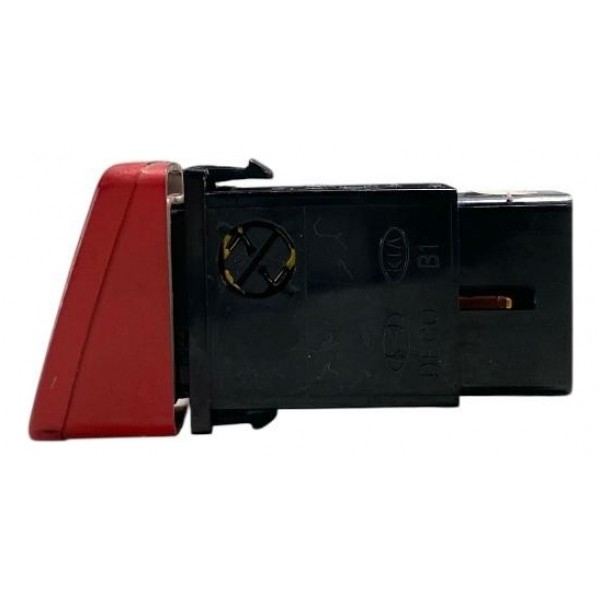 Botão Pisca Alerta Hyundai Tucson 2006 A 2009 Original Vermelho