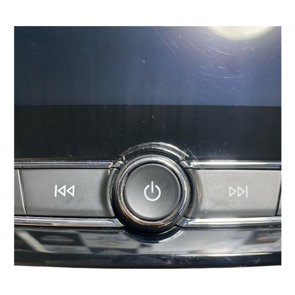 Tela Som Central Multimidia Gm Onix Plus 1.0 2020 2023 Preto