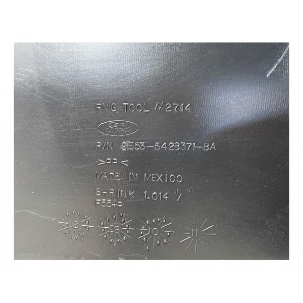 Parabarro Lameiro Fusion Traseiro Esquerdo 2009 2012 Origina