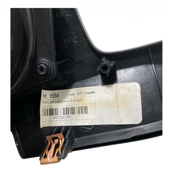 Console Porta Copos Central Ford Fusion Sel 2010 2012 Prateado