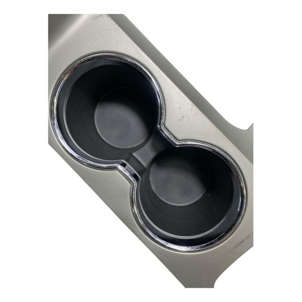 Console Porta Copos Central Ford Fusion Sel 2010 2012 Prateado