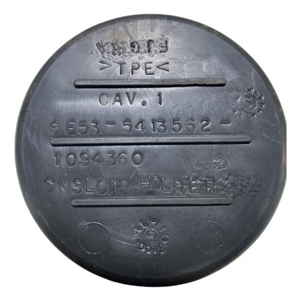 Porta Copos Borracha Console Ford Fusion 2008 Preto