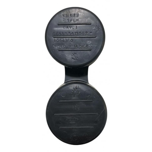 Porta Copos Borracha Console Ford Fusion 2008 Preto