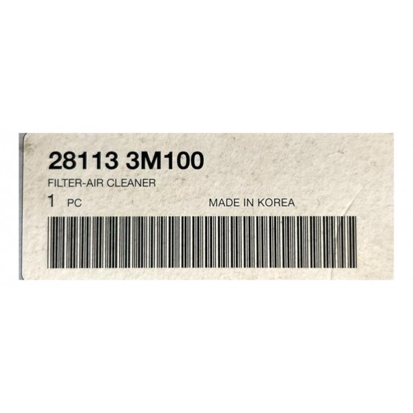 Filtro Ar Motor Hyundai Genesis 2012 3.8 Original 281133m100