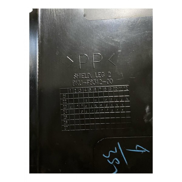 Protetor Perna Yamaha Fluo 125 2023 2024 Original