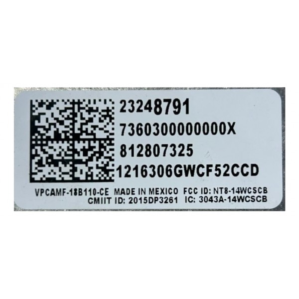 Módulo Indução Carregador Gm Cruze Sport 1.4 2017 Original