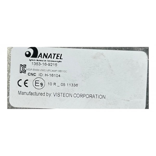 Módulo Indução Carregador Gm Cruze Sport 1.4 2017 Original