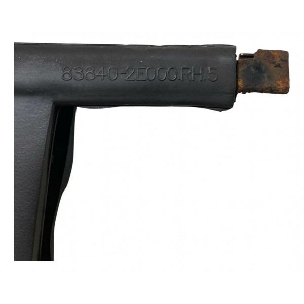 Acabamento Externo Porta Hyunda Tucson 2010 Traseira Direita Preto