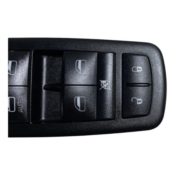 Comando Vidro Elétrico Jeep Cherokee Dianteiro Esquerdo 2014 Preto