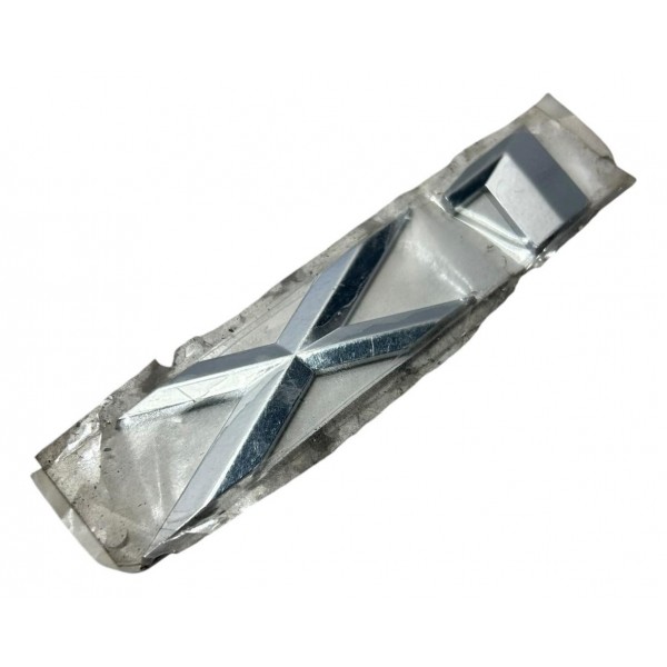 Emblema Logotipo Tampa Traseira Bmw X1 2010 2014 Original Cinza