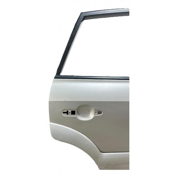 Porta Hyundai Tucson 2010 Traseira Direita  Original Traseira Direita Prateado