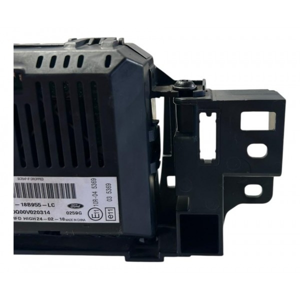 Display Radio Computador Bordo Ford Focus 2.0 2018 Original Preto