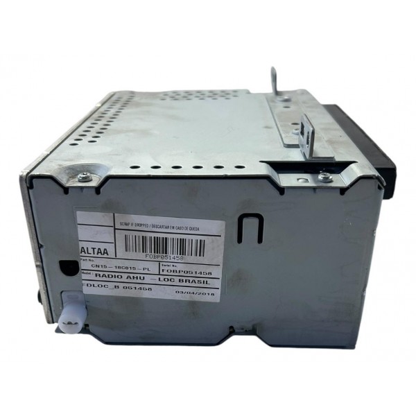 Módulo Rádio Com Cd Player Ford Focus 2.0 2018  Ecosport Prateado