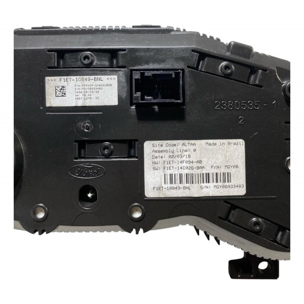 Painel Instrumentos Ford Focus 2.0 Original 2015 2016 2019 Preto