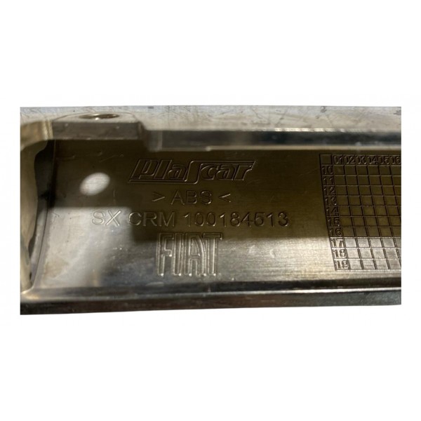 Friso Parachoque Fiat Palio Dianteiro Esquerdo 2012 2017 Cromado