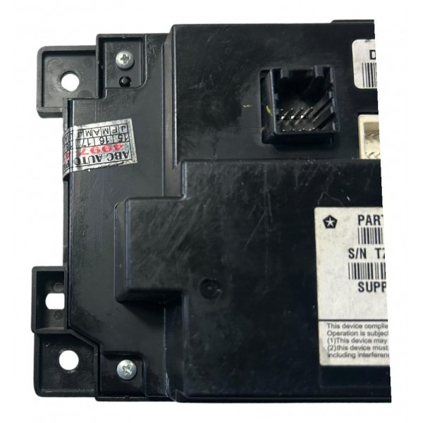 Display Rádio Comando Ar Condicionado Fiat Freemont 2012 Preto