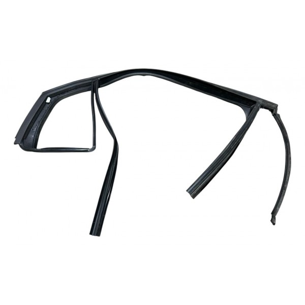 Guarnição Vidro Chery Arrizo Traseira Direita 2018 Original Preto