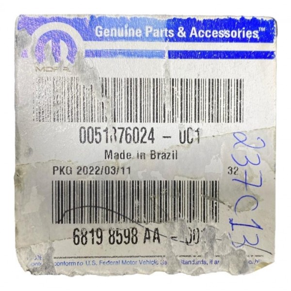 Travessa Painel Frontal Fiat Strada 2012 2013 2014 2015 17